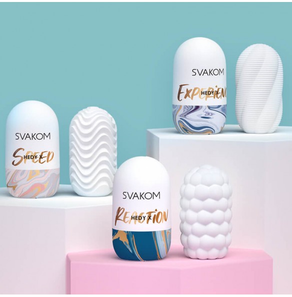 USA SVAKOM - HEDY X Stroking Sleeve Egg Masturbator (Experience) USA SVAKOM - HEDY X Stroking Sleeve Egg Masturbator (Experience)